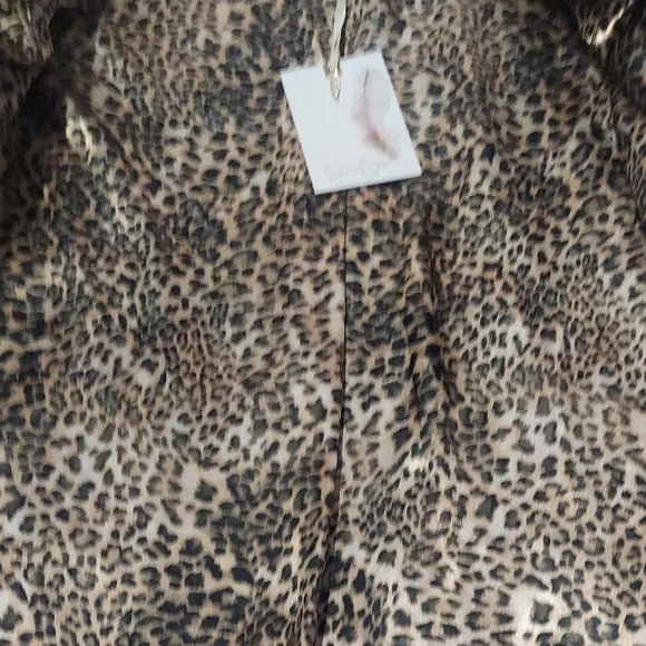 Jessica Simpson Forest Green   Faux Fur Coat - Picture 9 of 17